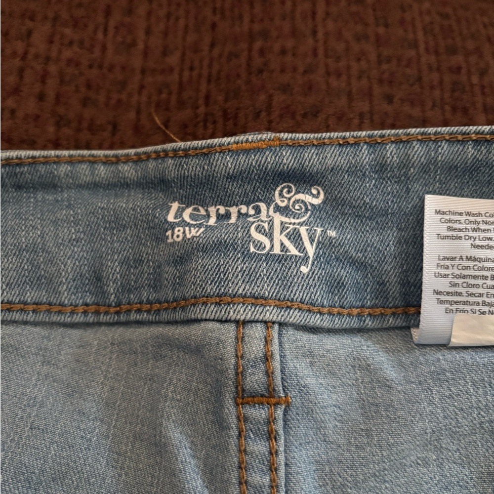 Terra & Sky Light Blue Jeans